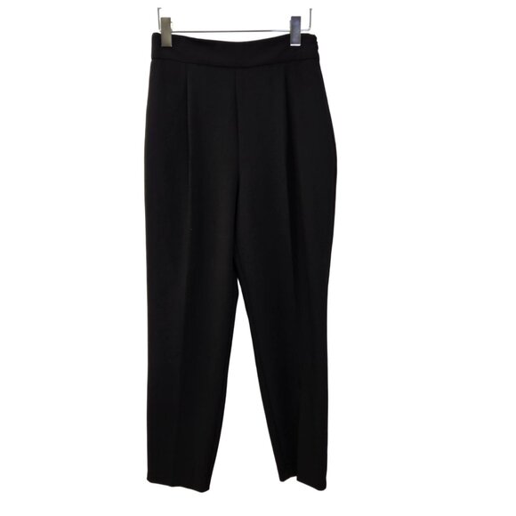 Zara High Rise Tapered Trouser Pants Size Small - Picture 1 of 7